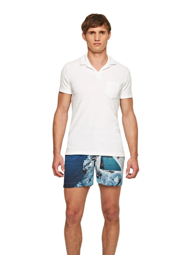 Orlebar Brown Frottier Polo Terry bei Robert Ley