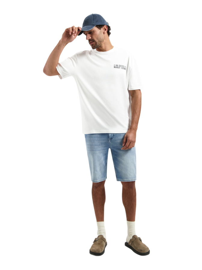 NO EXCESS Interlock-T-Shirt mit Rückenprint bei Robert Ley