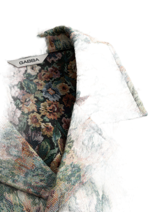 GABBA Overshirt mit floralem Design bei Robert Ley