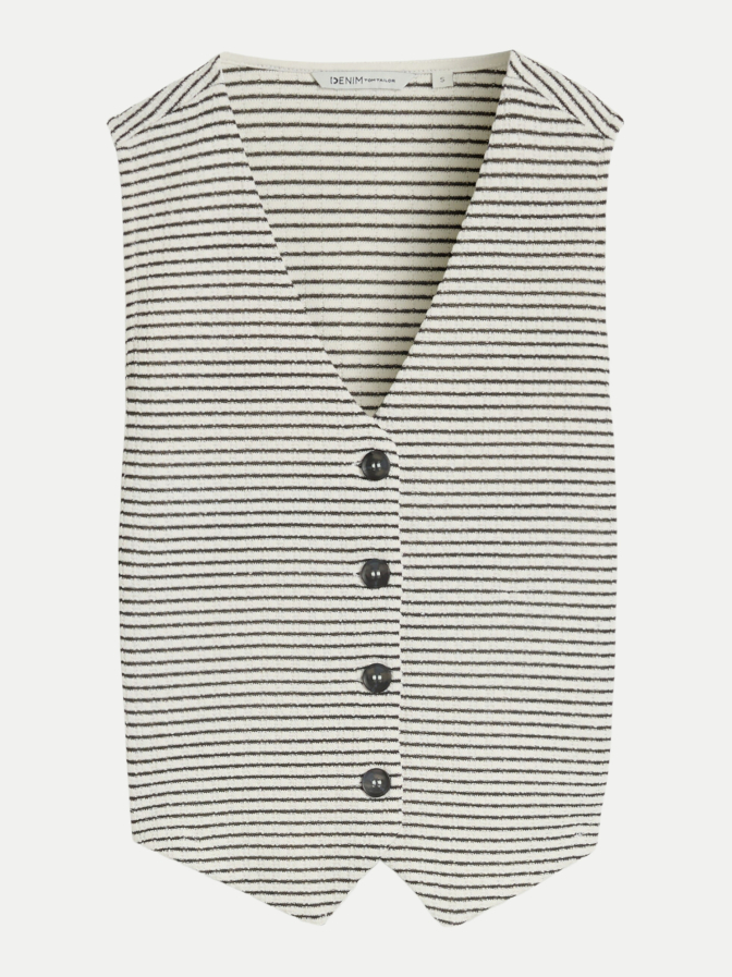 Tom Tailor Denim Strukturierte Weste bei Robert Ley