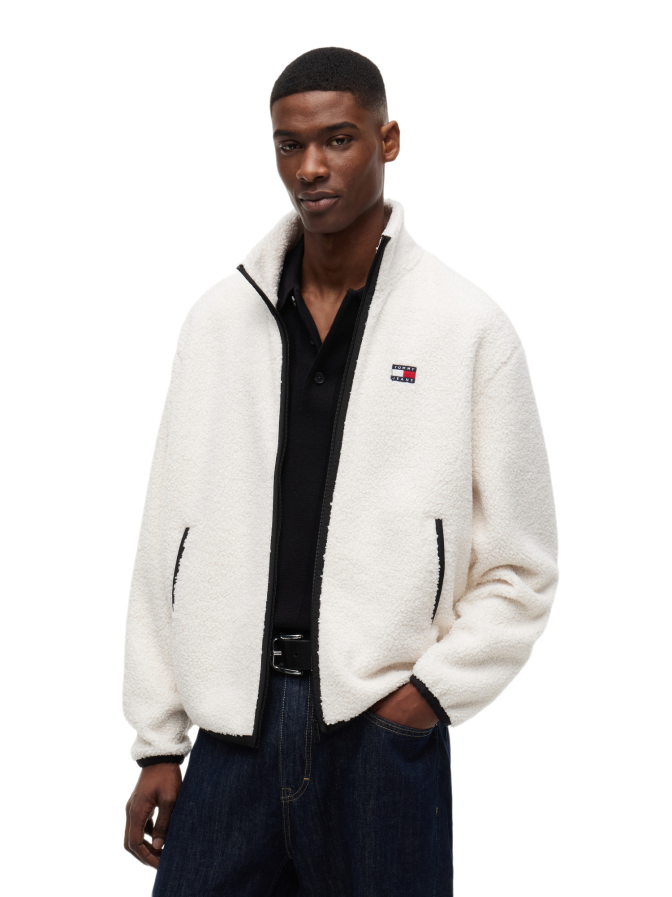 Tommy Jeans Jacke aus Teddyfleece bei Robert Ley