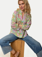 Emily Van Den Bergh Tunika Bluse mit Allover-Print 890-multi flow bei Robert Ley