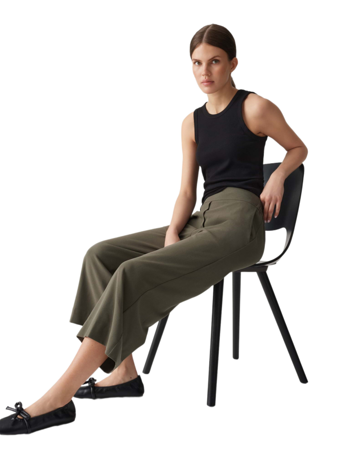 Opus Wide-Fit Culotte Misha crepe bei Robert Ley