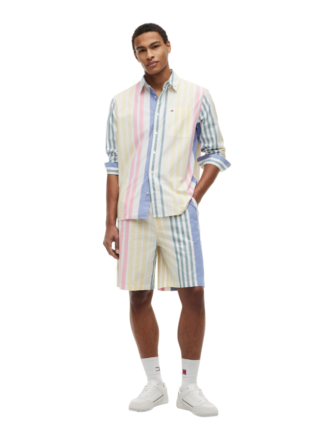 Tommy Jeans Shorts mit Streifenmuster bei Robert Ley