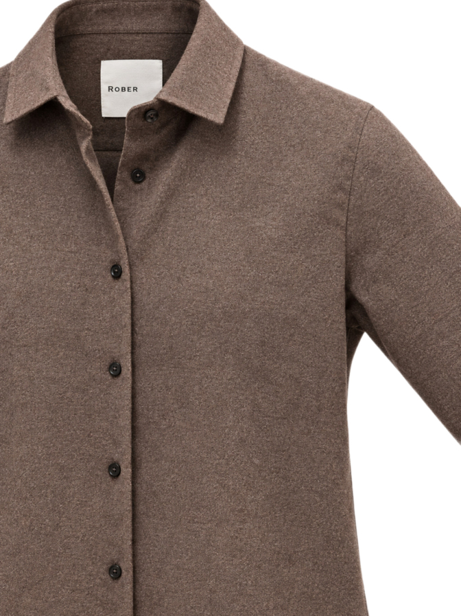Robert Ley Flanell-Baumwollbluse bei Robert Ley