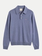 Gant Polopullover aus Lambswool 476-BLUE HORIZON bei Robert Ley
