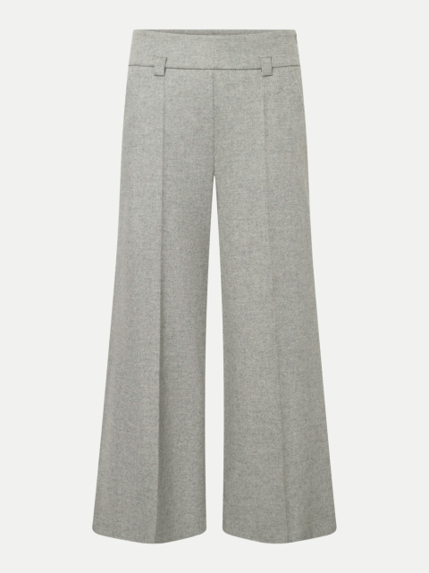 Windsor Women Wide-Leg Wollhose mit Bügelfalte bei Robert Ley