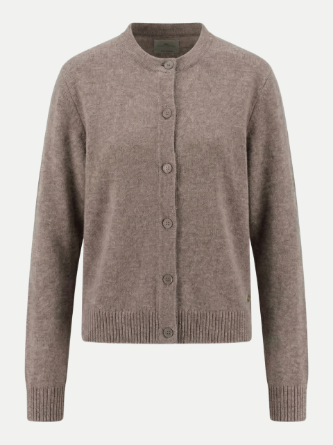Fynch-Hatton Wollcardigan mit Rundhalsausschnitt bei Robert Ley