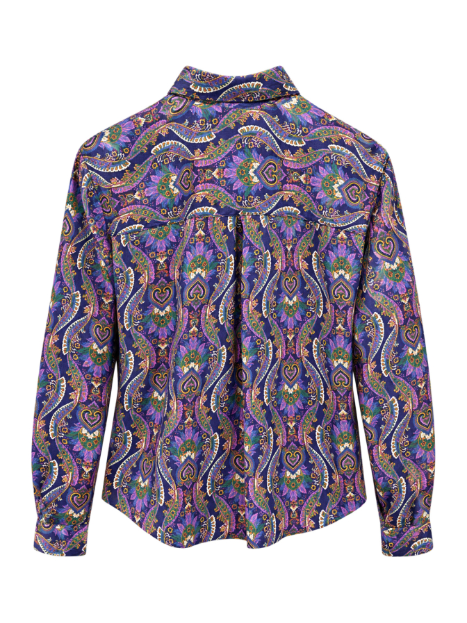 Insieme Hemdbluse mit Paisley-Muster bei Robert Ley