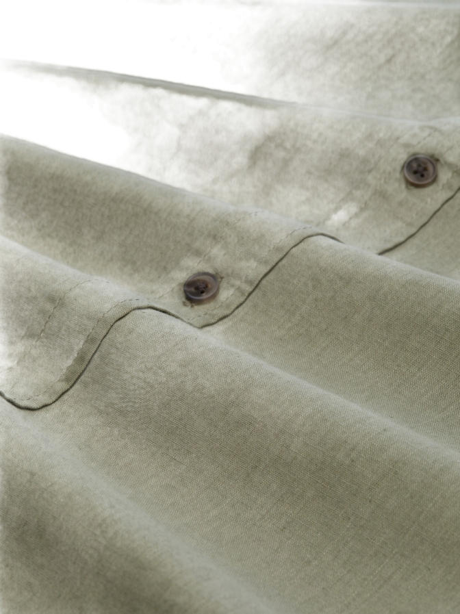 Tom Tailor Denim Leinenhemd mit Langarm bei Robert Ley