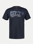 Lerros T-Shirt mit Print 485 CLASSIC NAVY bei Robert Ley