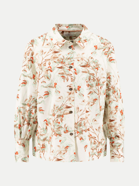 Fynch-Hatton Bluse mit floralem Allover-Print bei Robert Ley