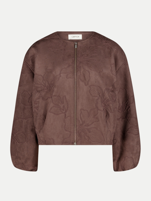 Cartoon Jacke mit floralem Muster bei Robert Ley