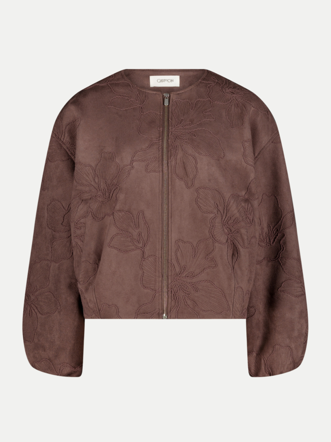 Cartoon Jacke mit floralem Muster bei Robert Ley