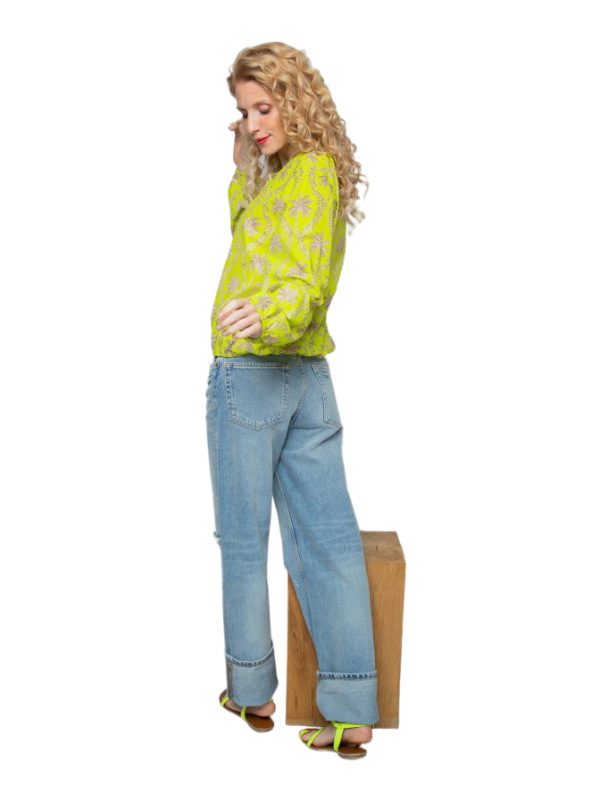 Emily Van Den Bergh Shirtbluse mit Bindeband bei Robert Ley
