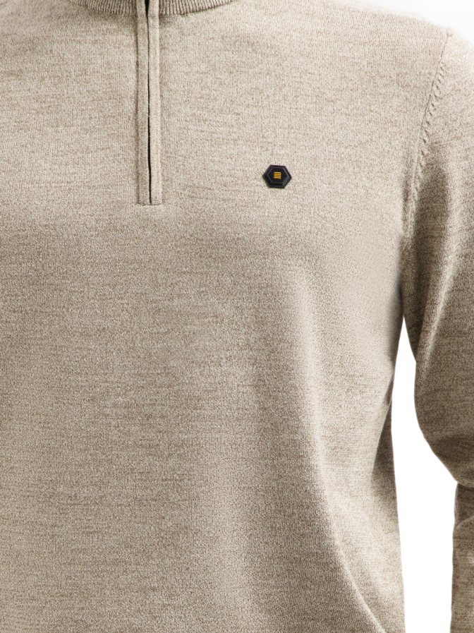 No Excess Pullover mit Reißverschlusskragen bei Robert Ley