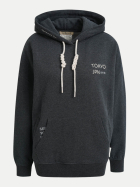 Smith & Soul Oversized Hoodie Crazy 810-ANTHRACITE MELANGE bei Robert Ley