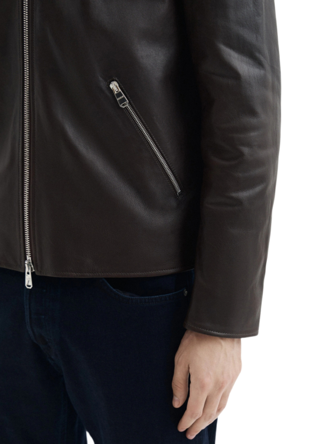 Dondup Bikerjacke aus Nappa-Leder bei Robert Ley