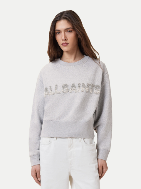 ALLSAINTS Oversized Sweater Separo mit Perlenbesatz bei Robert Ley