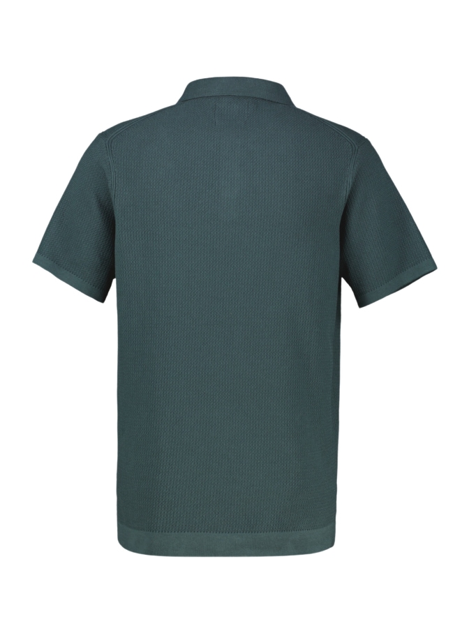 Lerros Polohemd in legerer Strickoptik bei Robert Ley