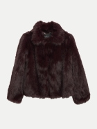 s.Oliver BLACK LABEL Jacke aus Webpelz 8865-BROWN bei Robert Ley
