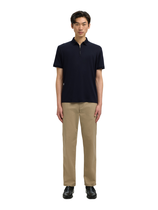 SELECTED HOMME Polohemd mit Reißverschluss bei Robert Ley