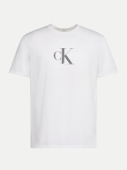Calvin Klein T-Shirt mit Monogramm YAF-WHITE bei Robert Ley