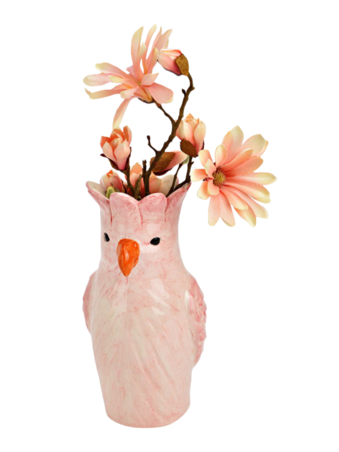 G.WURM Vase Papagei 13x25x13 bei Robert Ley