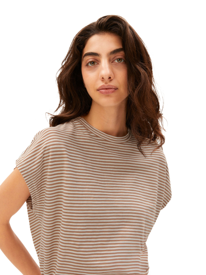 ARMEDANGELS Loose-Fit T-Shirt mit Streifen bei Robert Ley
