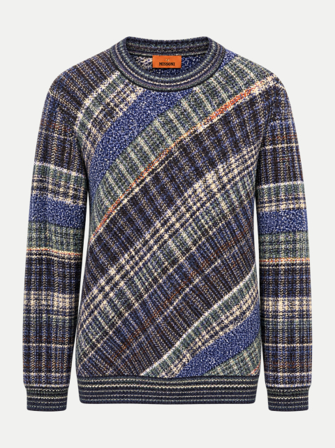 MISSONI Pullover mit Makro-Karomuster bei Robert Ley