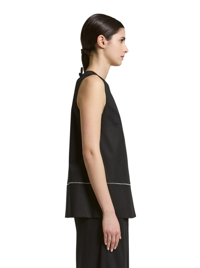 Peserico Top aus Baumwollsatin bei Robert Ley