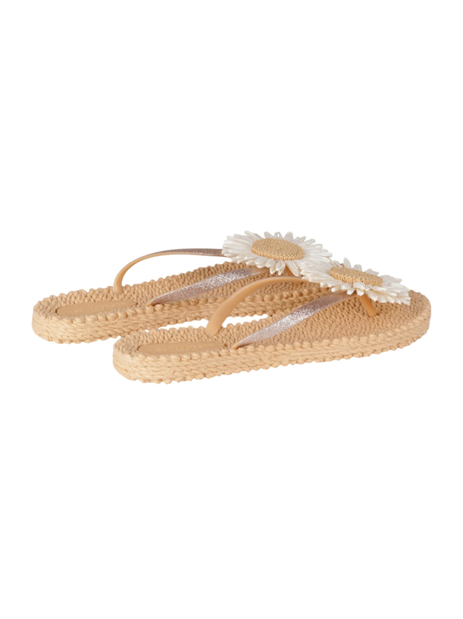Ilse Jacobsen Flip-Flops mit Blumendetail bei Robert Ley