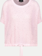 Monari Ajour-Strickpullover 400-french rose bei Robert Ley