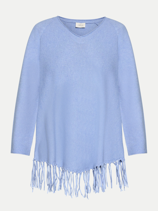 Cartoon Strickpullover mit Fransen bei Robert Ley