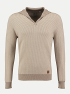 Key Largo Pullover mit Troyer-Kragen 1004-beige bei Robert Ley