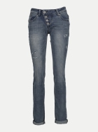 Buena Vista Slim-Fit Jeans Malibu 8524-destroy denim bei Robert Ley