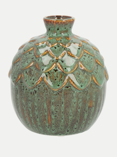 G.WURM VASE EICHEL 11x13x11cm bei Robert Ley