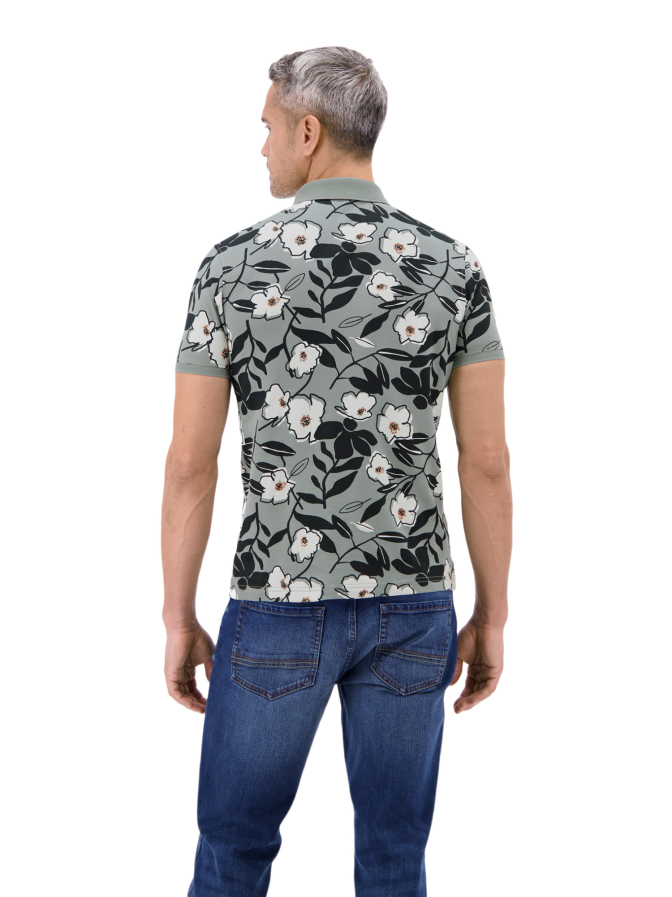 Lerros Poloshirt mit floralem Print bei Robert Ley