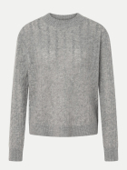 Joop! Kaschmirpullover Kabbel 064-Open Grey 064 bei Robert Ley