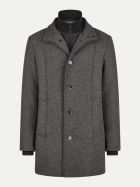 Calamar Twill Wollmantel 08-Dark Anthra bei Robert Ley