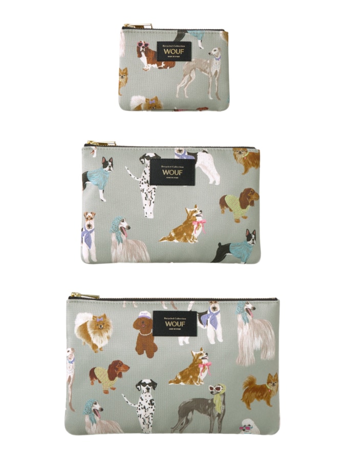 WOUF Tasche im Welpen-Design 21,5x13,5x1 cm bei Robert Ley