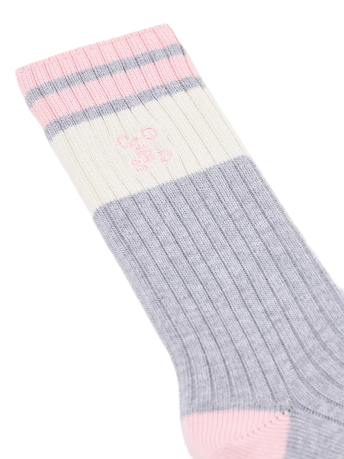 Closed Socken mit Logoprint bei Robert Ley