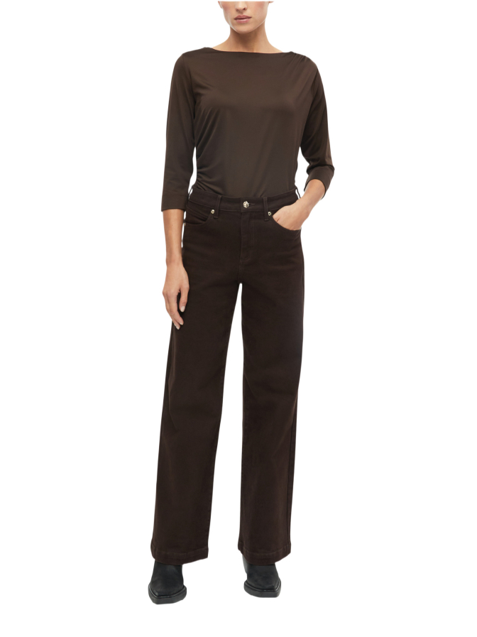 s.Oliver BLACK LABEL Langarmshirt mit Raffungen bei Robert Ley