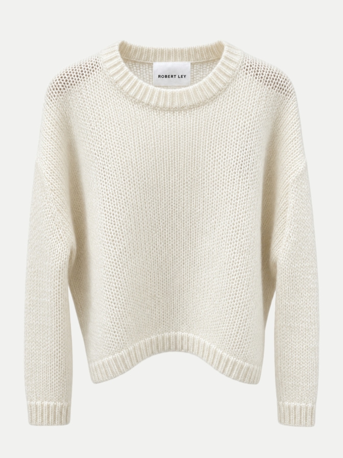 Insieme Rundhals-Strickpullover bei Robert Ley
