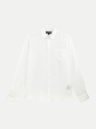 Vilebrequin Leinenhemd Caroubis 010-blanc bei Robert Ley