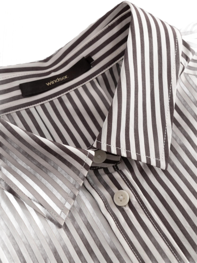 Windsor Women Hemdbluse Gestreift bei Robert Ley