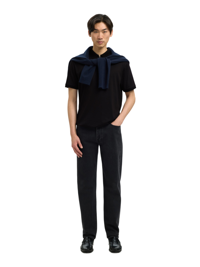 SELECTED HOMME Polohemd mit Reißverschluss bei Robert Ley