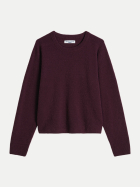 Marc O'Polo DENIM Oversized Strickpullover 6937-Mahagony Jam bei Robert Ley