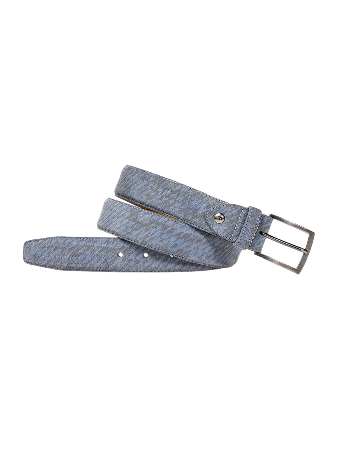 van Bommel Ledergürtel Floris LightBlue bei Robert Ley