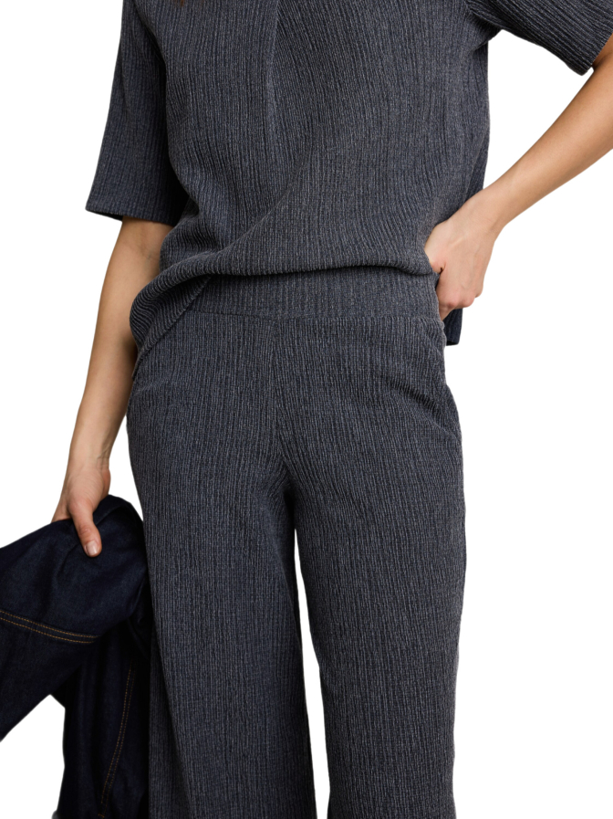 Tom Tailor Casual Culotte Hose in Crinkle-Optik bei Robert Ley